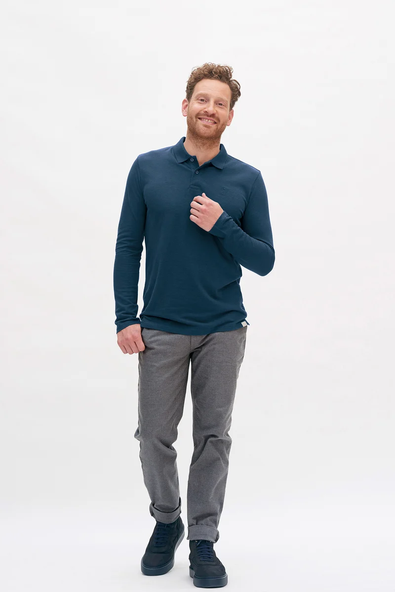 Polo Shirt aus Bambus & Bio Baumwolle