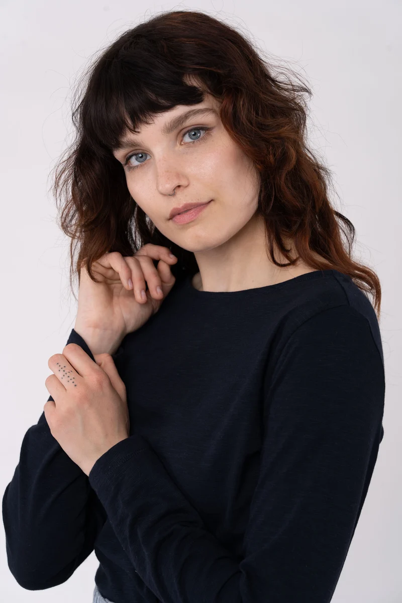 Longsleeve Shirt aus Bio Baumwolle