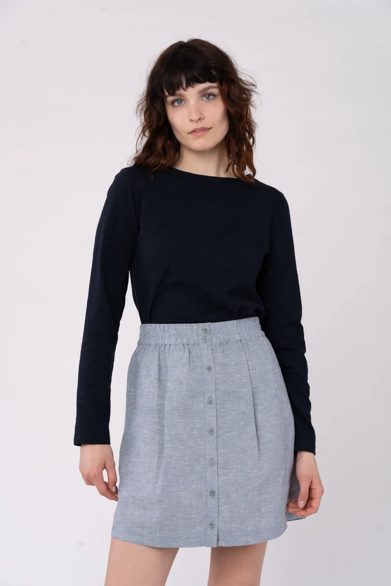 Longsleeve Shirt aus Bio Baumwolle