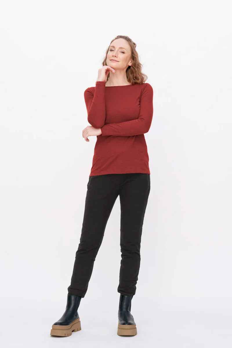 Longsleeve Shirt aus Bio Baumwolle