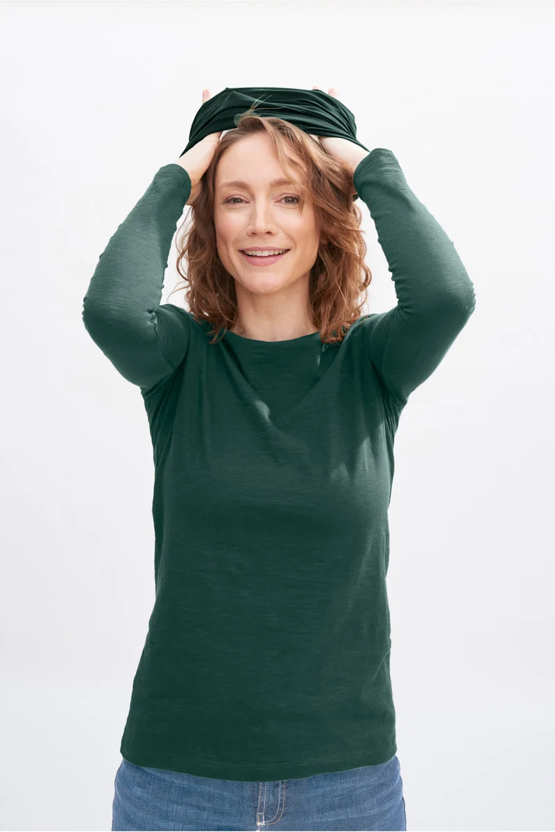 Longsleeve Shirt aus Bio Baumwolle
