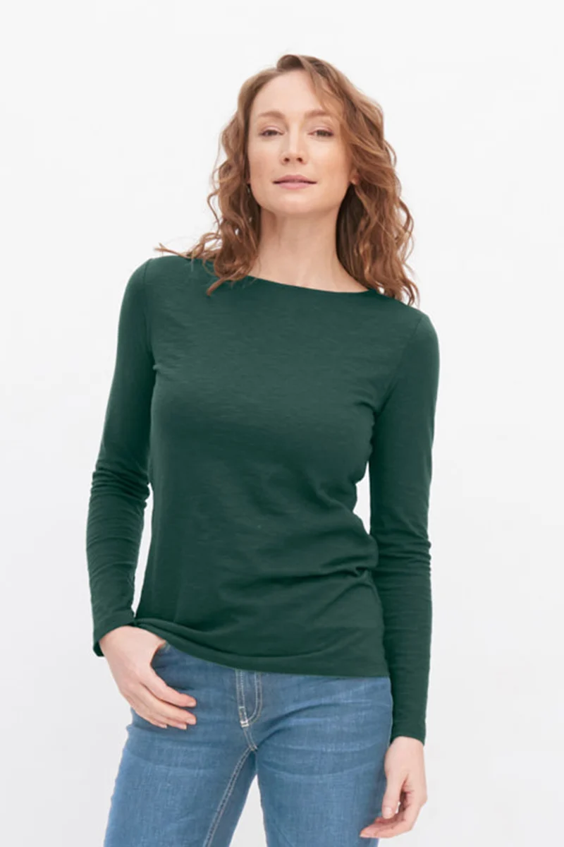 Longsleeve Shirt aus Bio Baumwolle