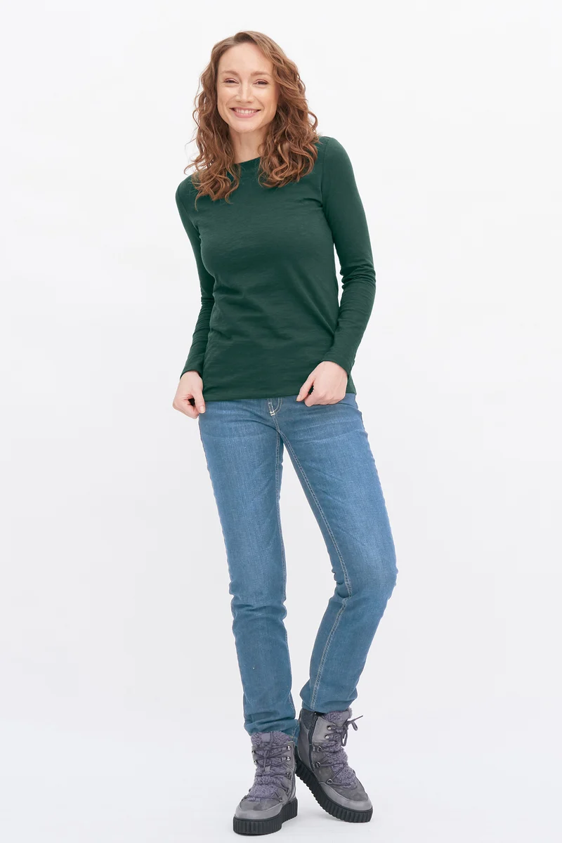 Longsleeve Shirt aus Bio Baumwolle