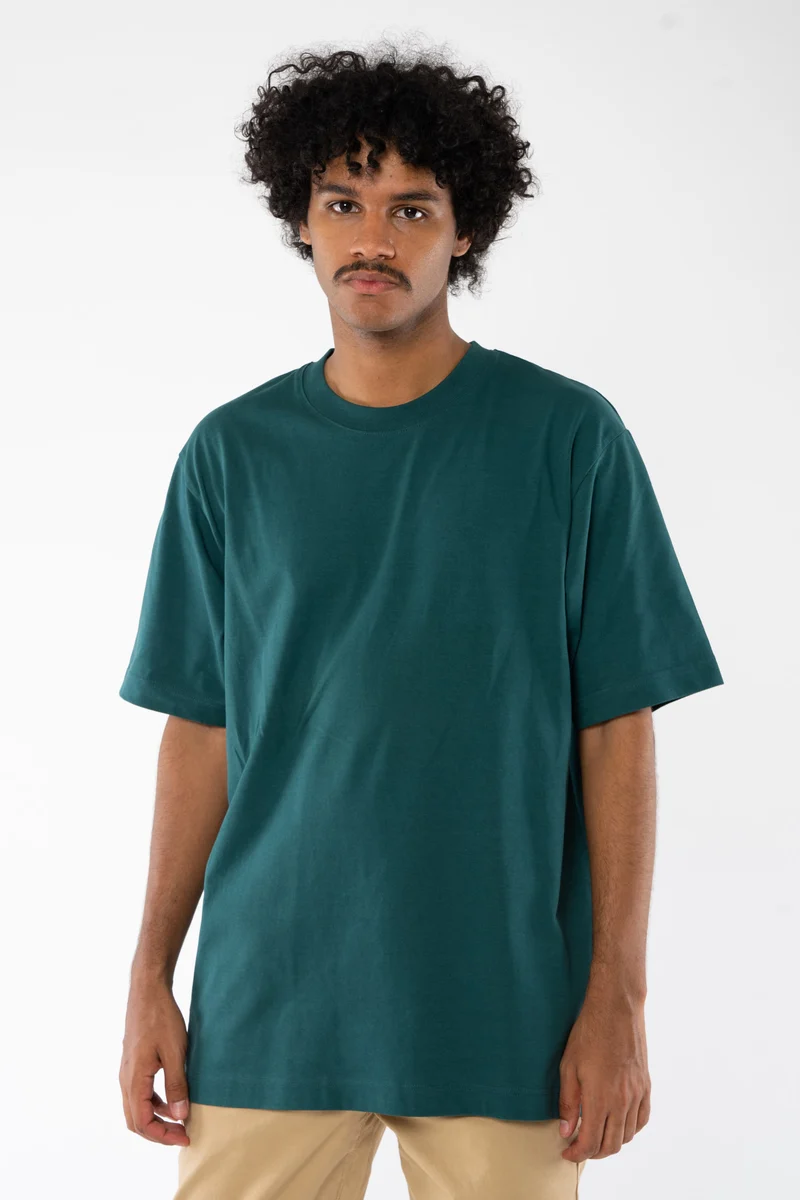 Relaxed Fit Heavy Weight T-Shirt aus Bio Baumwolle