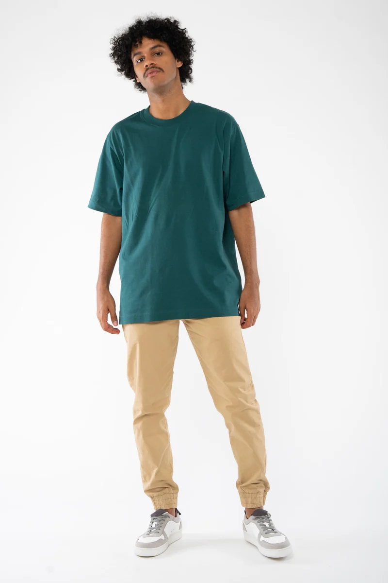 Relaxed Fit Heavy Weight T-Shirt aus Bio Baumwolle