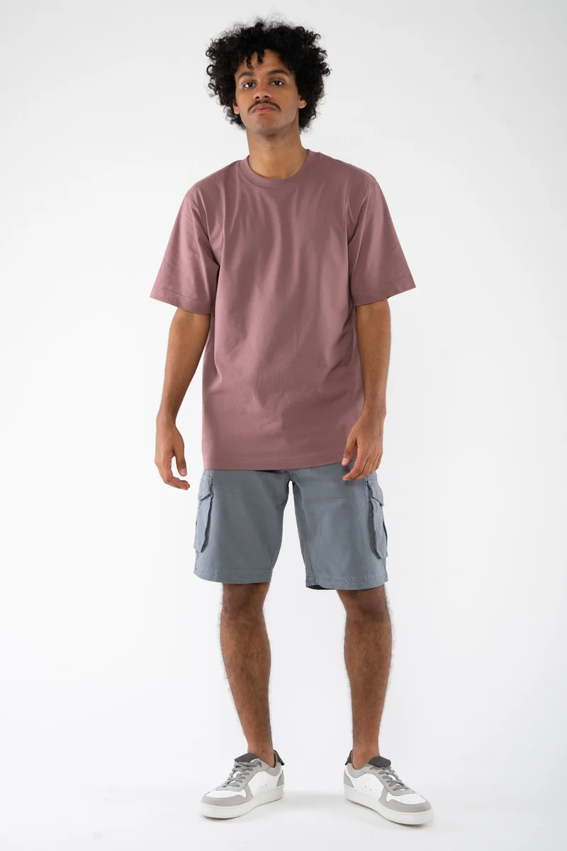 Relaxed Fit Heavy Weight T-Shirt aus Bio Baumwolle