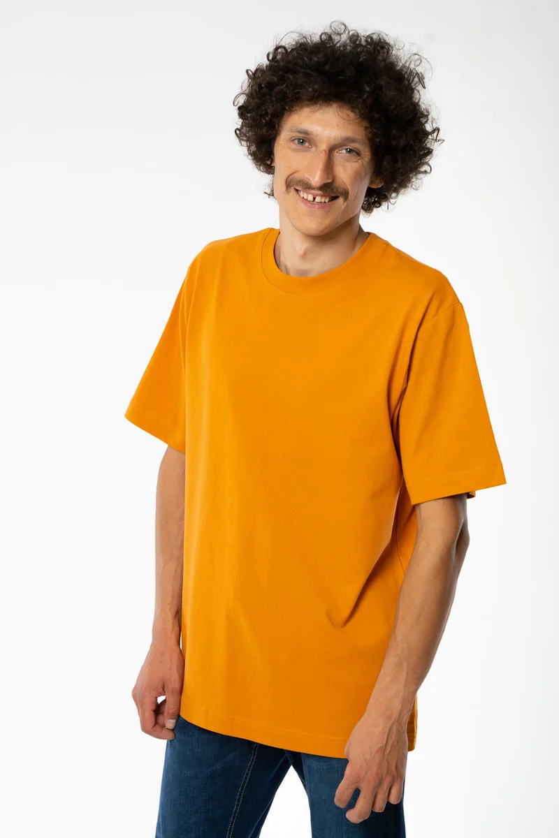 Relaxed Fit Heavy Weight T-Shirt aus Bio Baumwolle