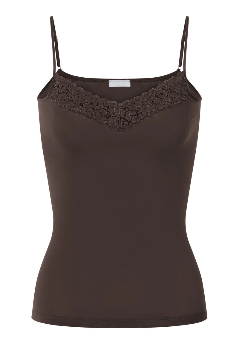 Moments Spaghetti Top | dark mocha 071485-072185