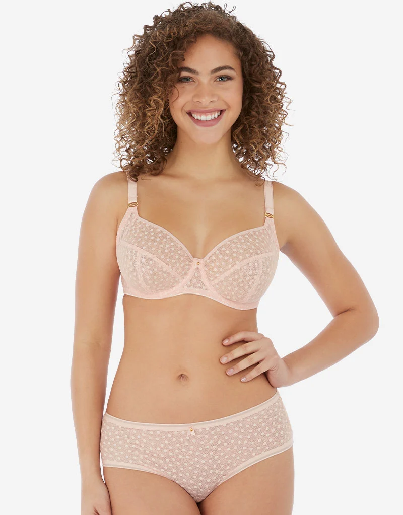 Freya Starlight Side Support Balcony Bra Rosewater Pink