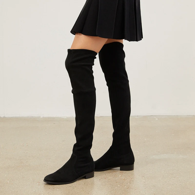 Gloria Thigh High Boots