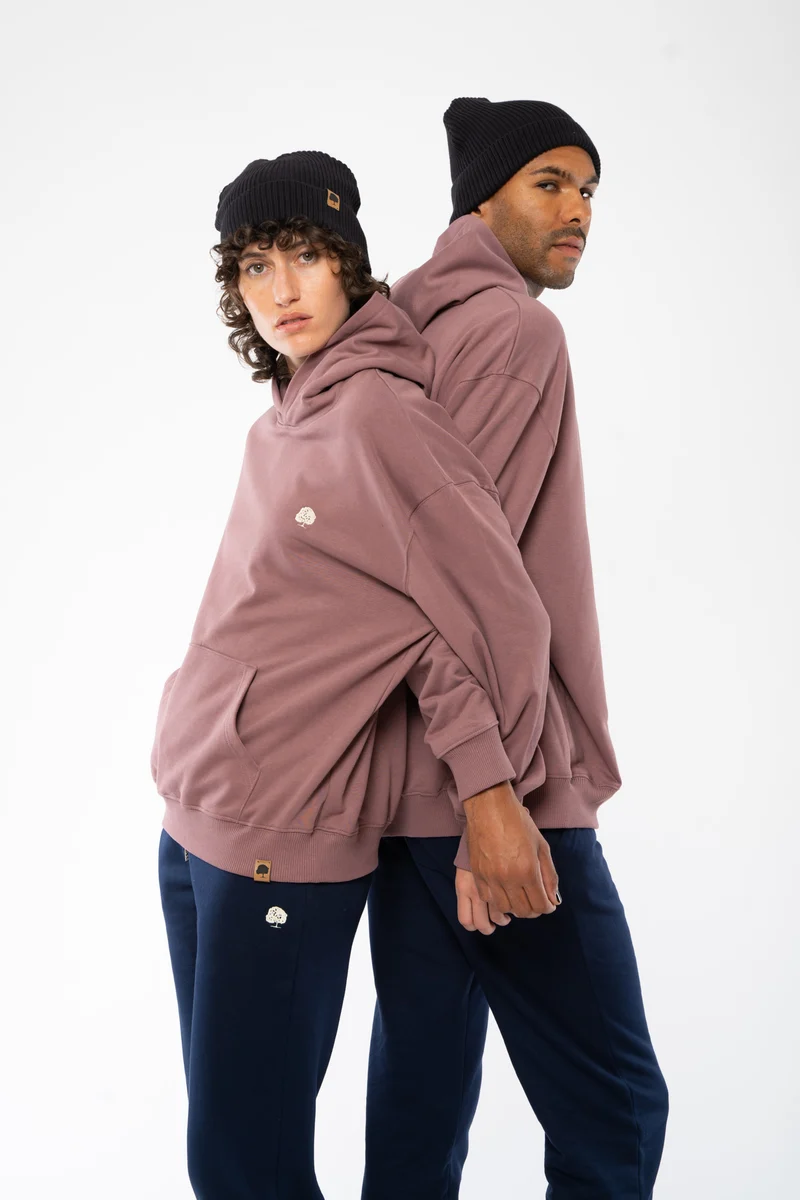 Oversized Boxy Hoodie aus Bio Baumwolle