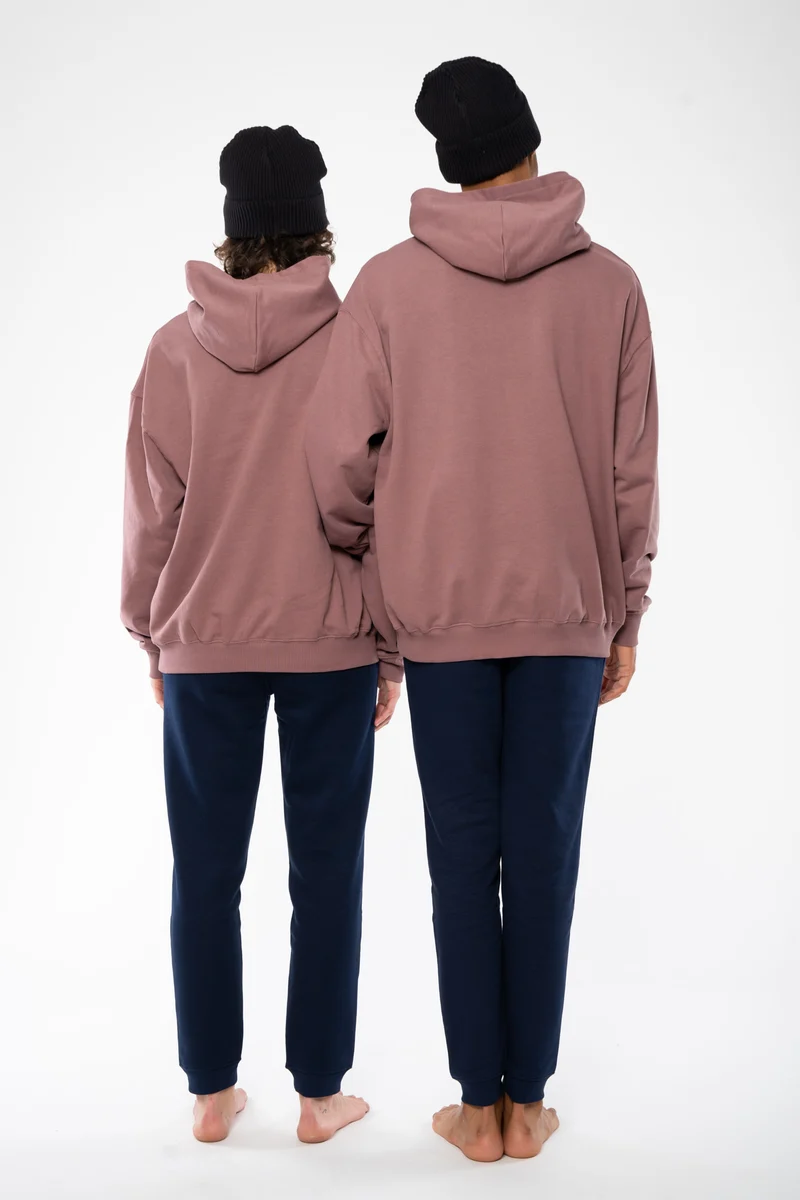 Oversized Boxy Hoodie aus Bio Baumwolle