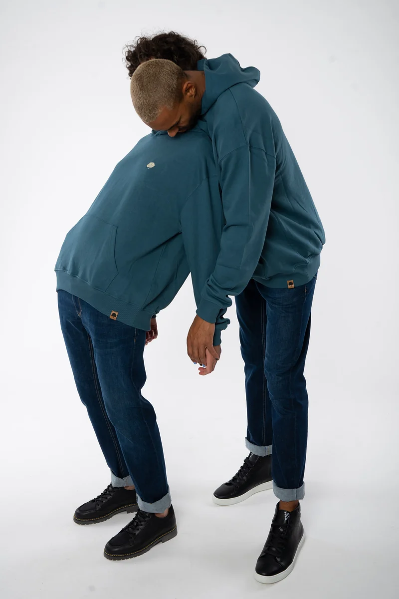 Oversized Boxy Hoodie aus Bio Baumwolle
