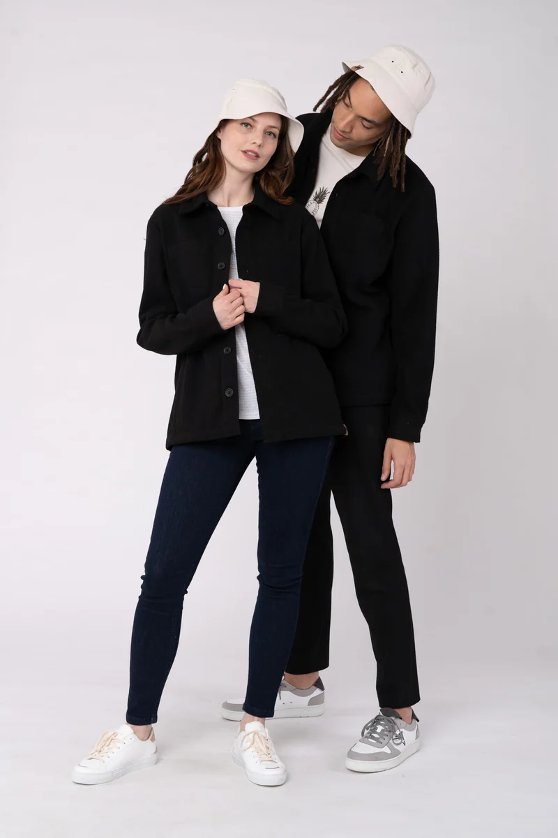 Unisex Overshirt aus recyceltem Polyester