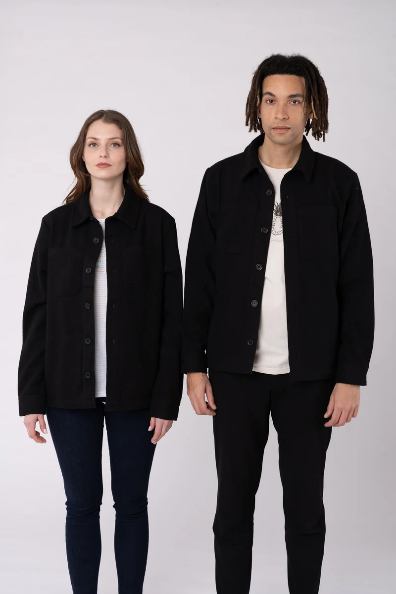 Unisex Overshirt aus recyceltem Polyester