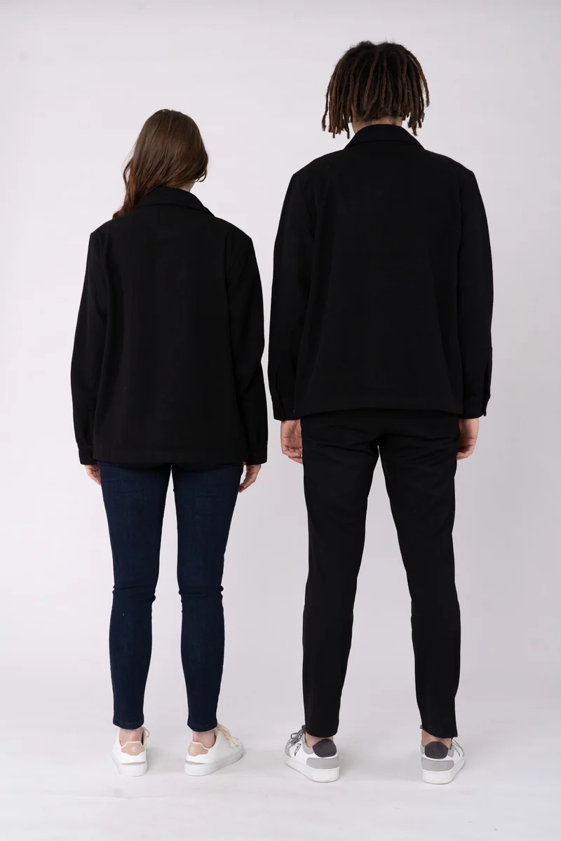 Unisex Overshirt aus recyceltem Polyester