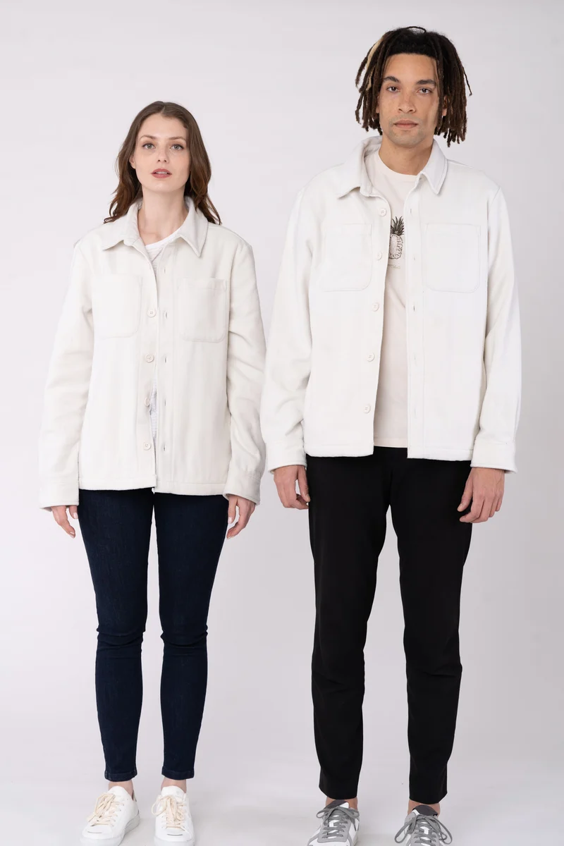 Unisex Overshirt aus recyceltem Polyester