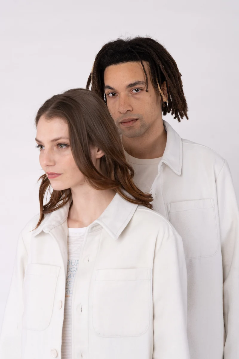 Unisex Overshirt aus recyceltem Polyester