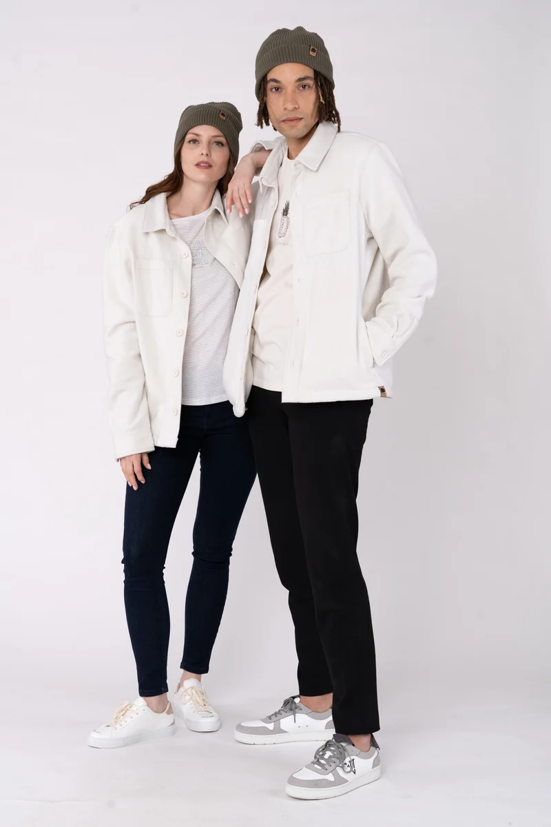 Unisex Overshirt aus recyceltem Polyester