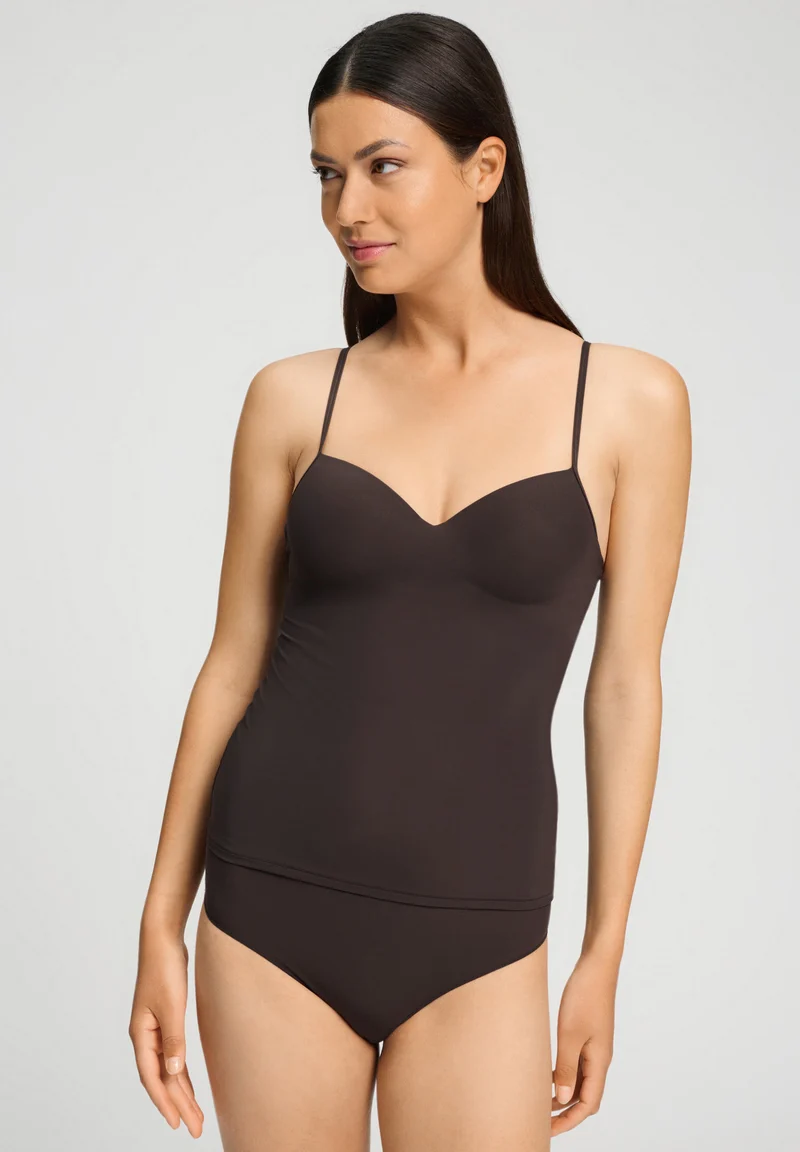 Allure Padded Bra-Camisole | mocha brown 071462-073165