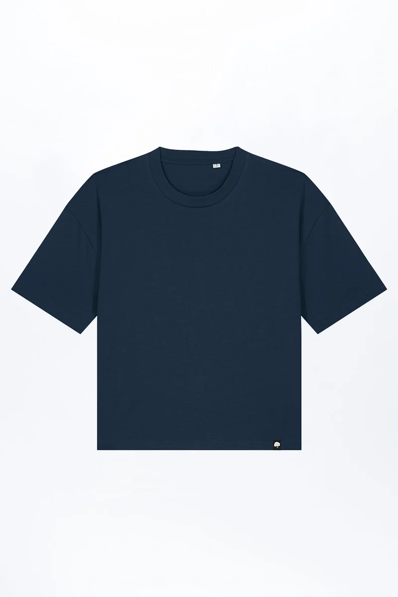 Boxy Fit Damen T-Shirt aus Bio Baumwolle