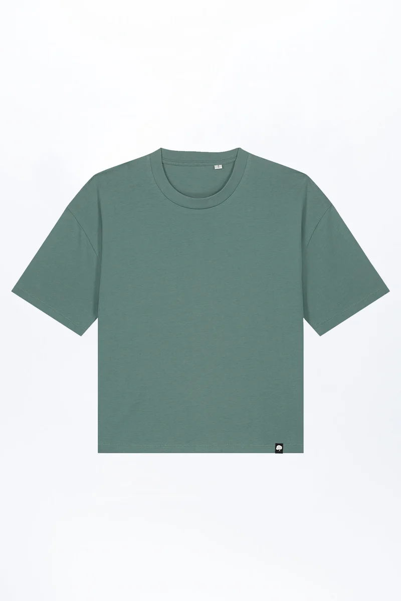 Boxy Fit Damen T-Shirt aus Bio Baumwolle