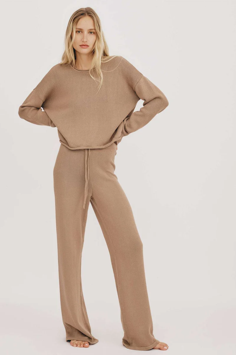 True Knit Sweater aus Bio Baumwolle