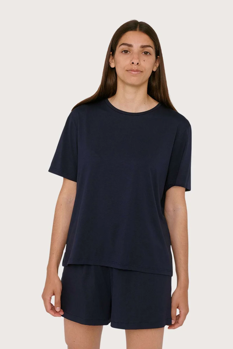 Boxy Tee aus Tencel