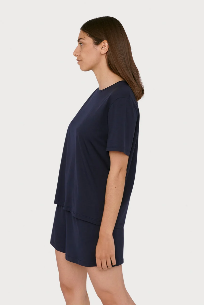 Boxy Tee aus Tencel