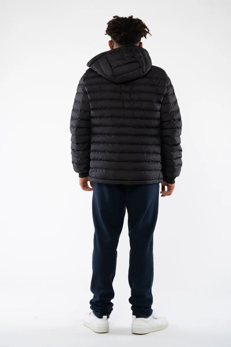 Lange Daunenjacke aus recyceltem Polyester