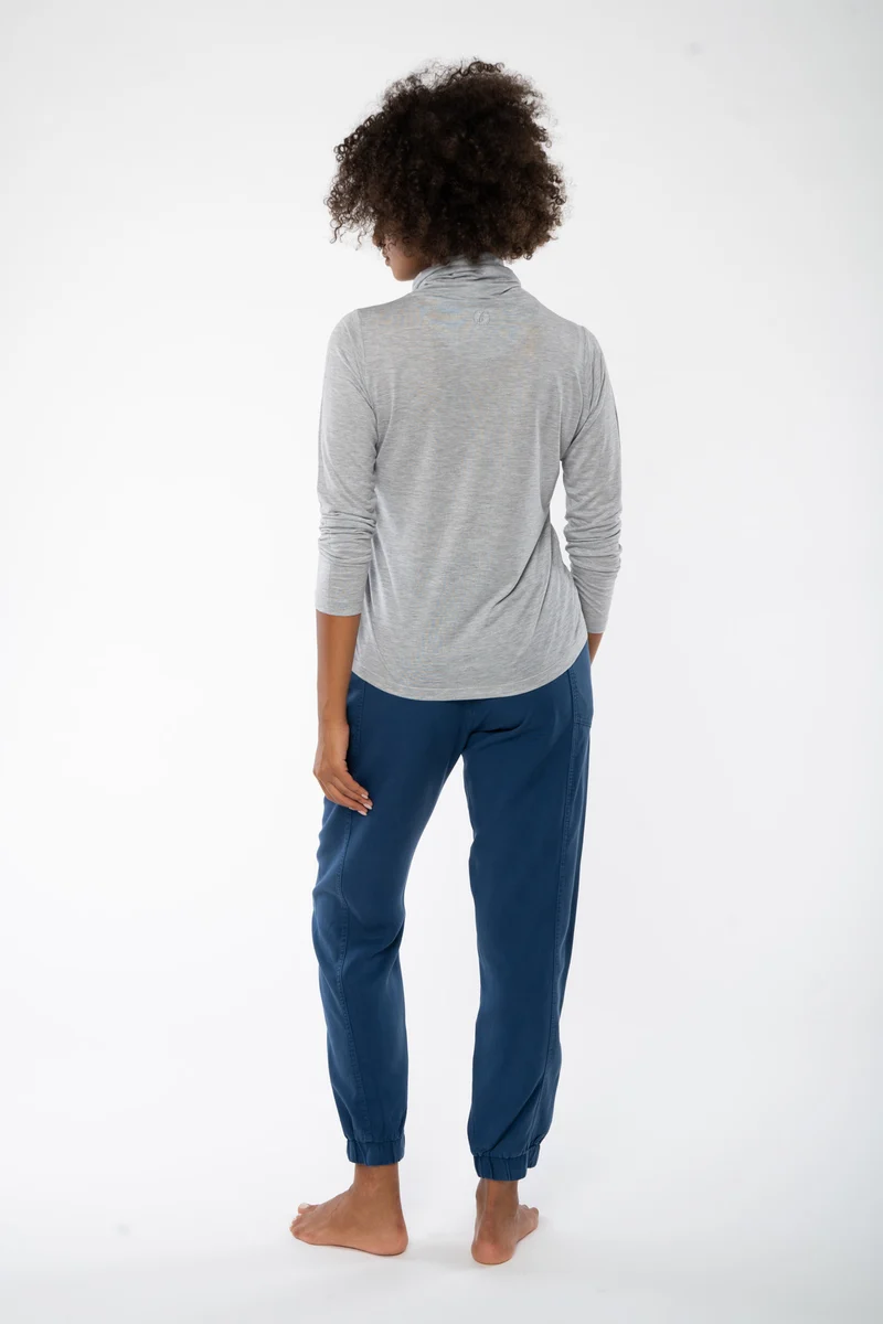 Rollkragenshirt aus Tencel