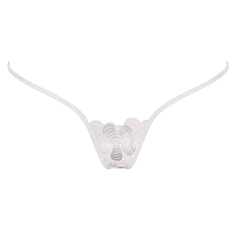 White Pearl - micro T-String - Weiß