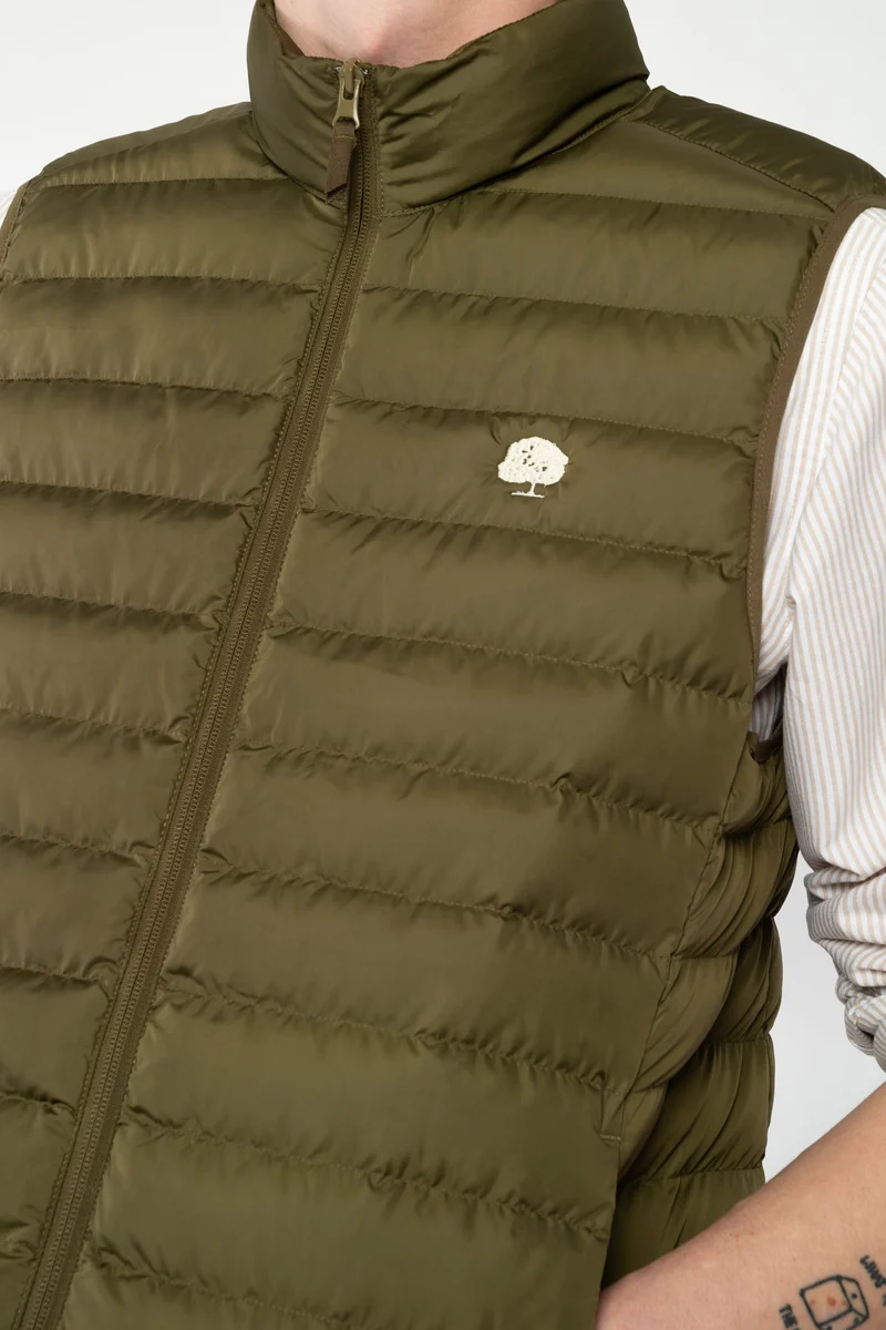 Steppweste aus recyceltem Polyester