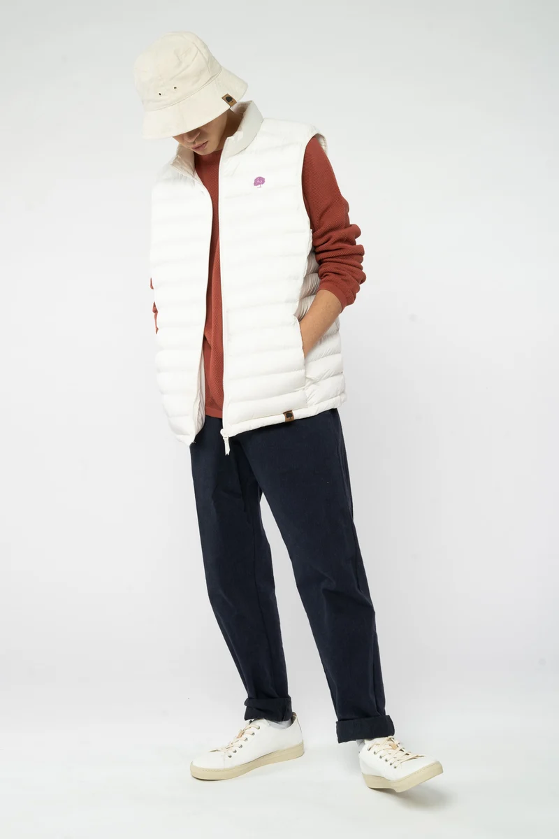 Steppweste aus recyceltem Polyester