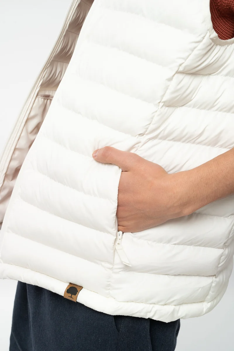 Steppweste aus recyceltem Polyester