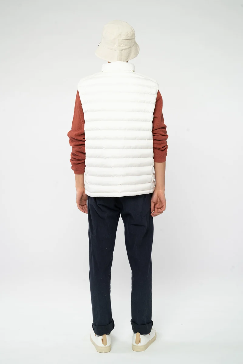 Steppweste aus recyceltem Polyester