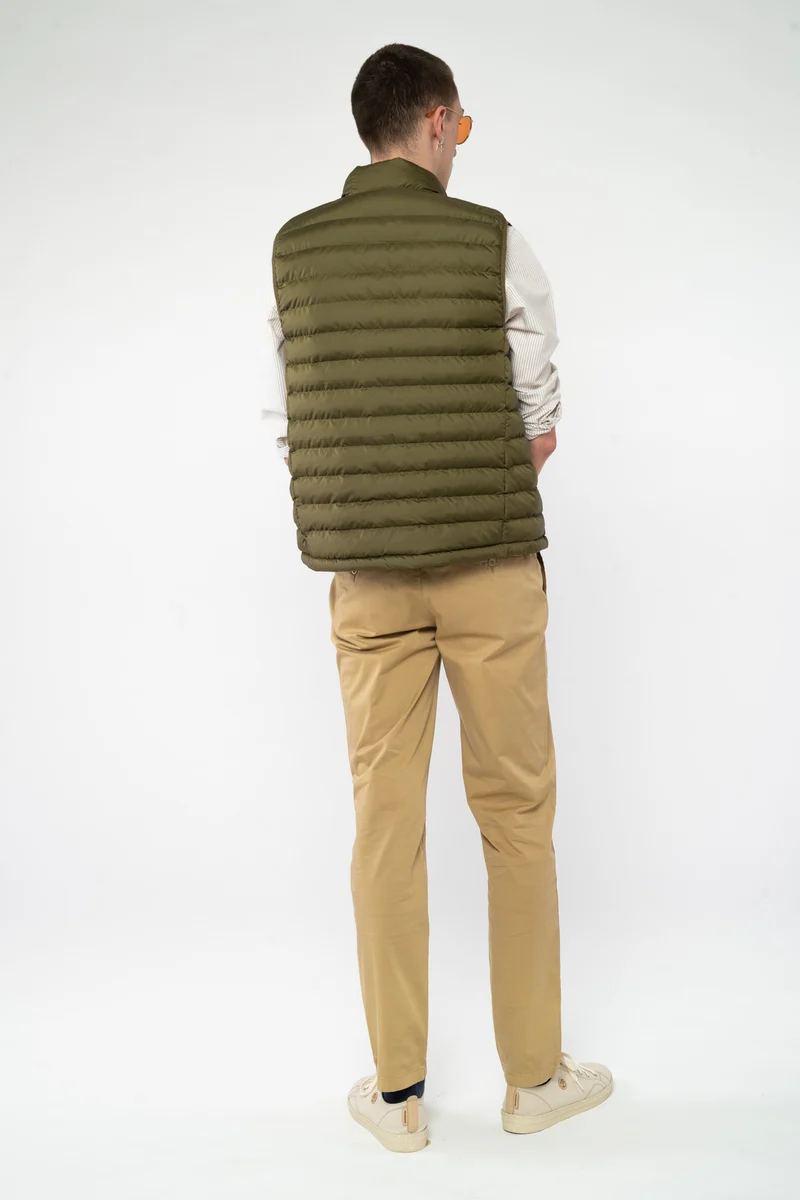 Steppweste aus recyceltem Polyester