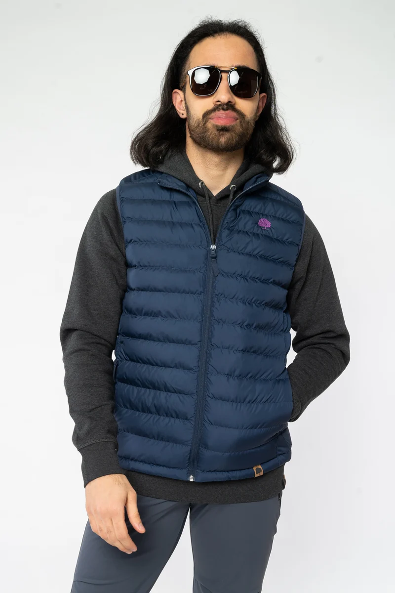 Steppweste aus recyceltem Polyester