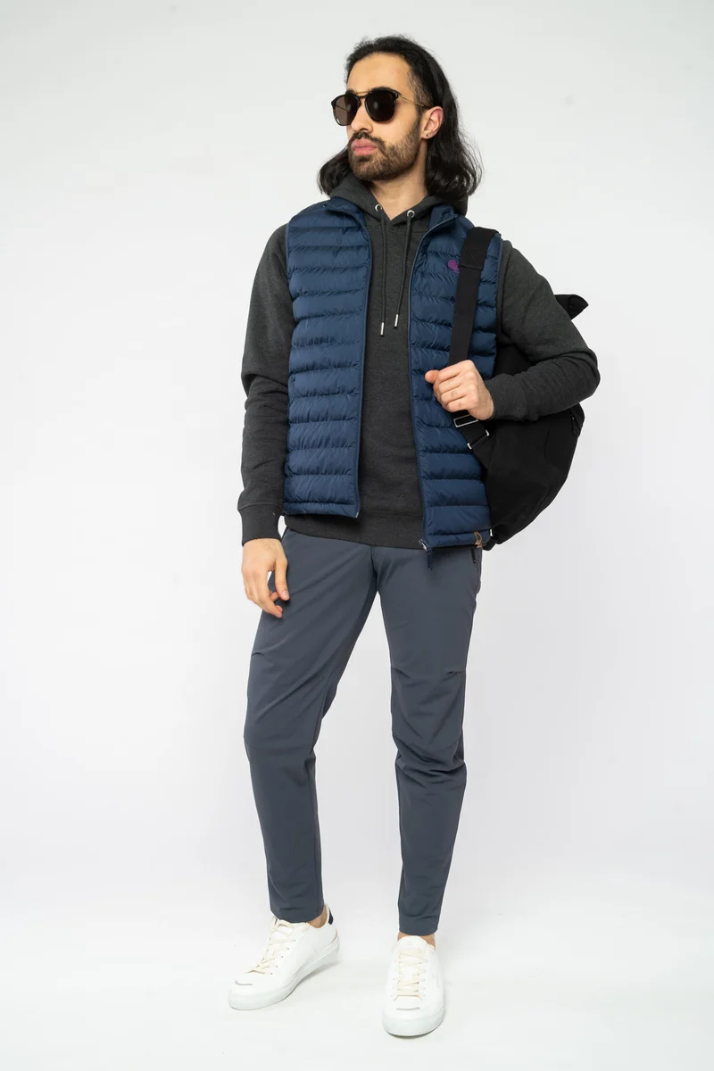 Steppweste aus recyceltem Polyester