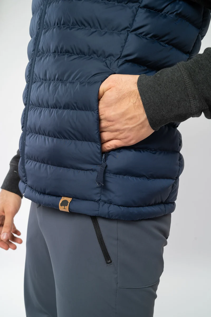 Steppweste aus recyceltem Polyester