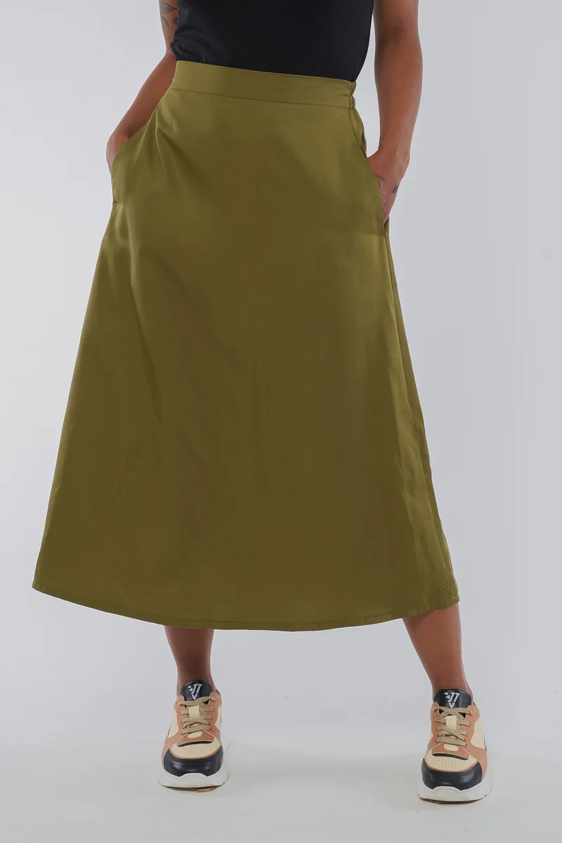 Rock aus Tencel