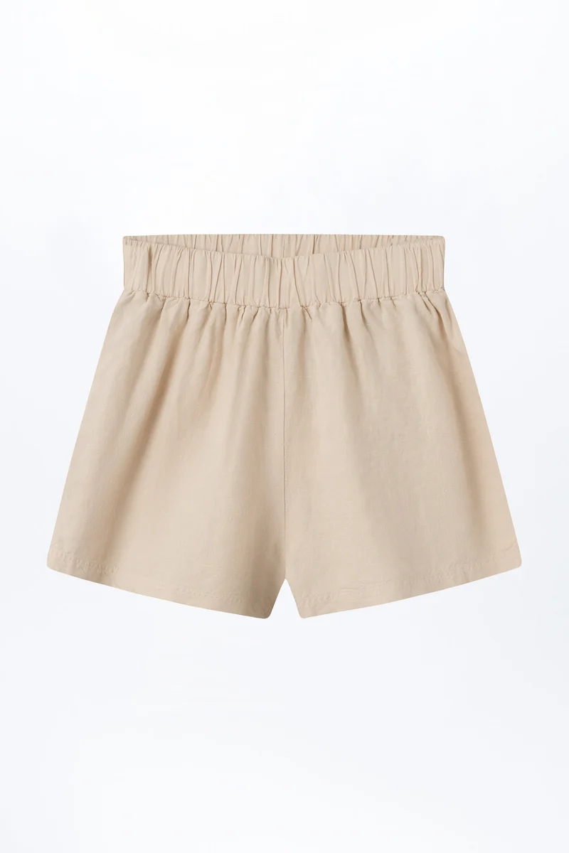 Kurze Hose aus Leinen