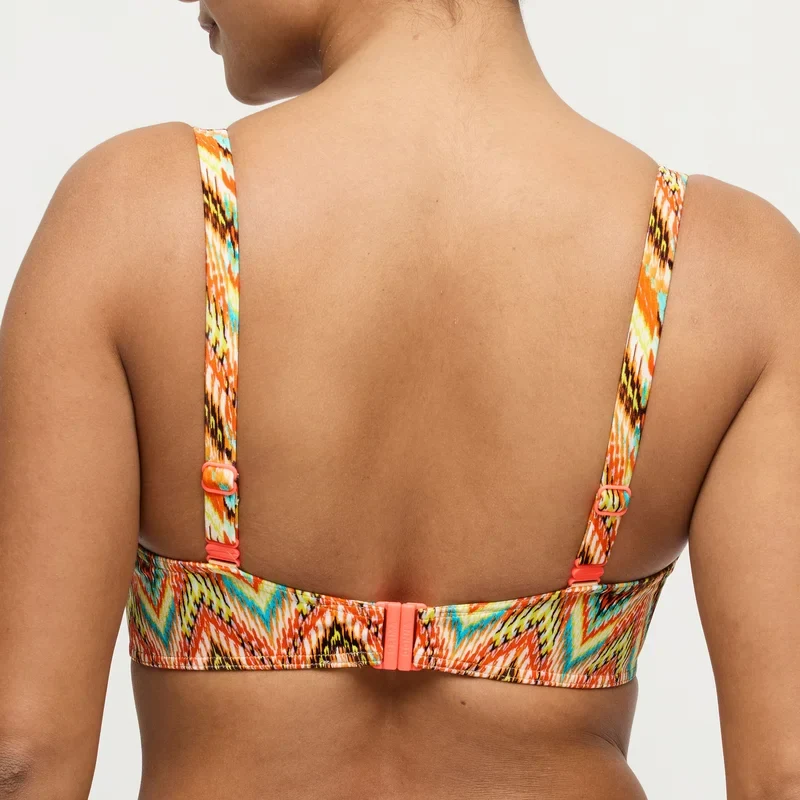 PrimaDonna Swimwear - Tubou gepolstertes Balconette-Bikini-Oberteil Ikat Sommer