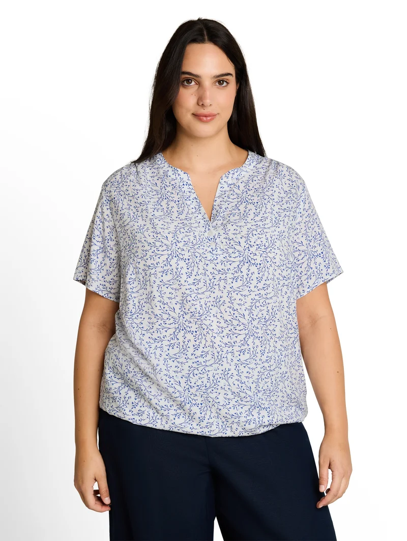 Plus Size - Bluse mit Muster
