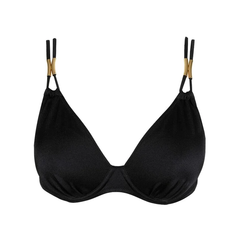 Marie Jo Swimwear – Hello Sunset Gepolstertes Bikini-Oberteil Herzform Schwarz
