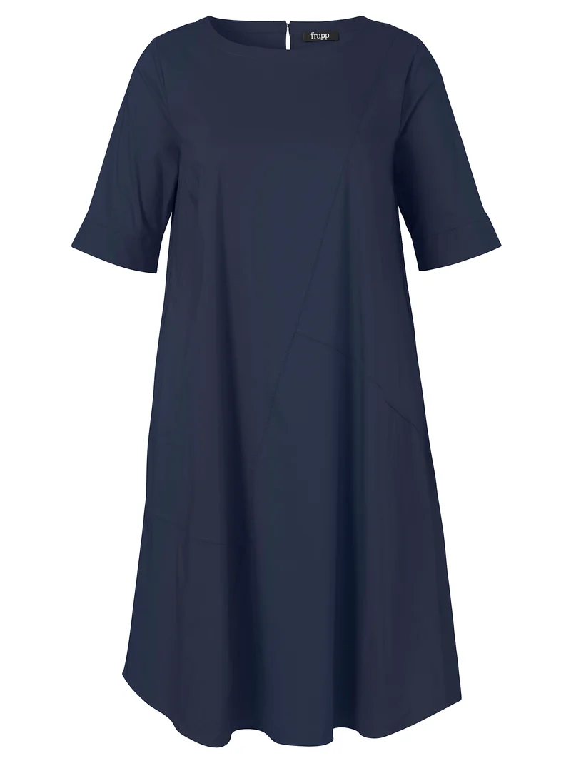 Kleid Rundhals 1/2 Arm