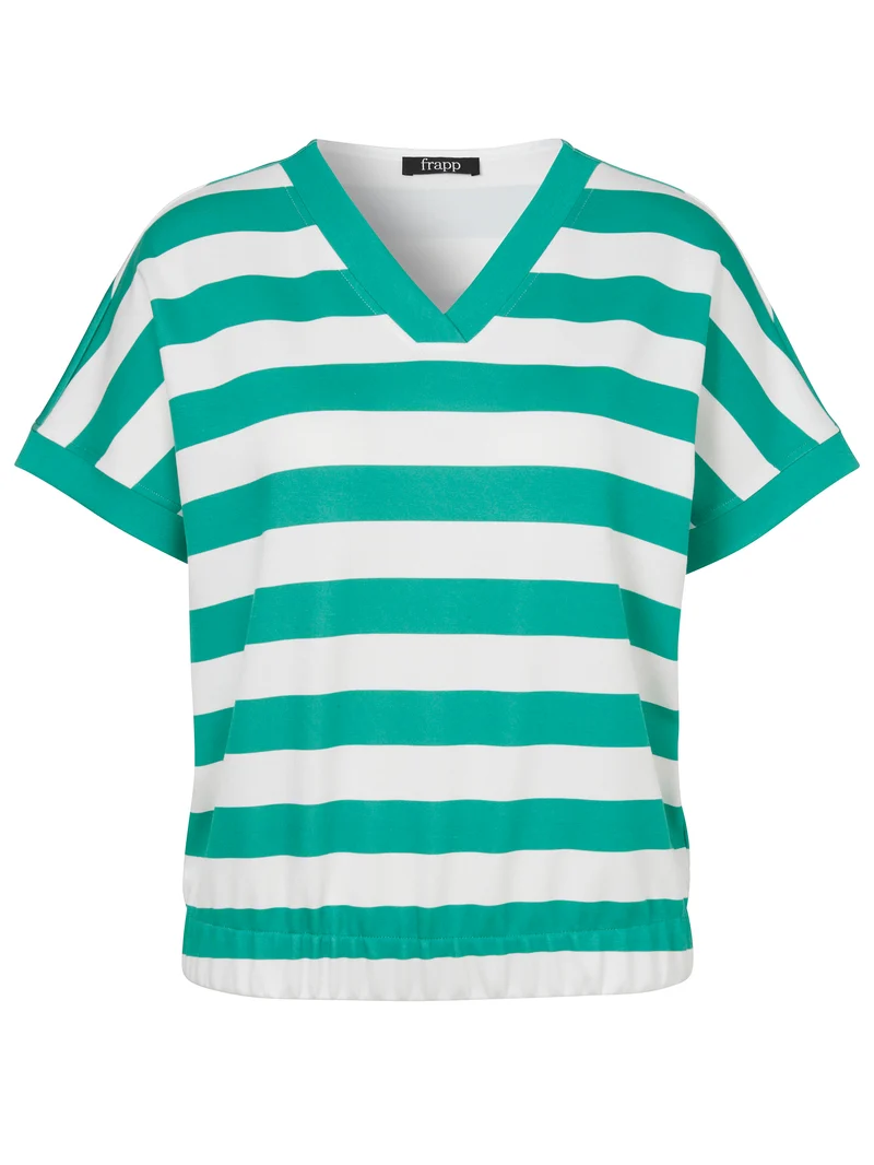 Sweatshirt V-Ausschnitt ohne Arm Druck