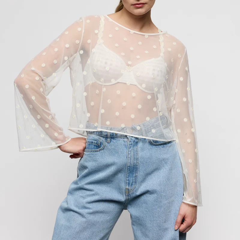 AVERO Ivory Petal Top ohne Cup