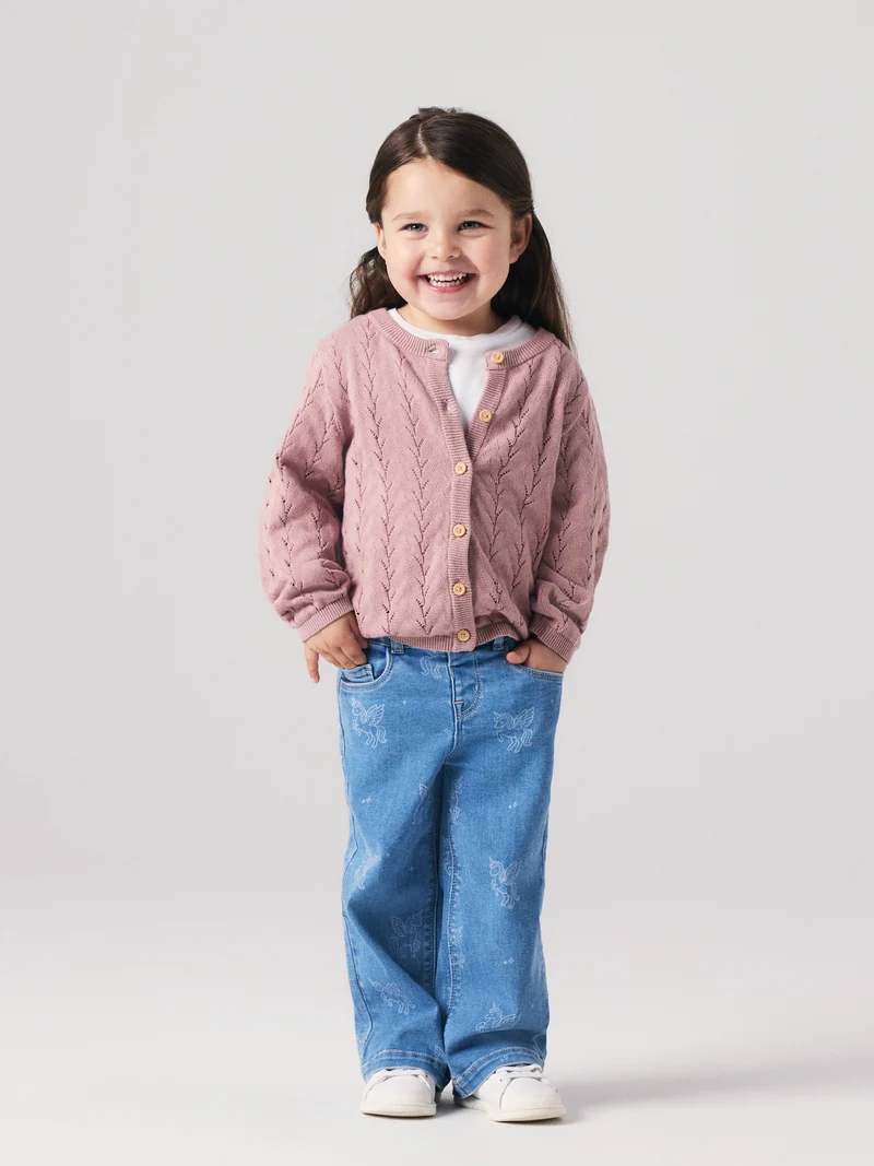 NMFBANNI LS KNIT CARD NOOS