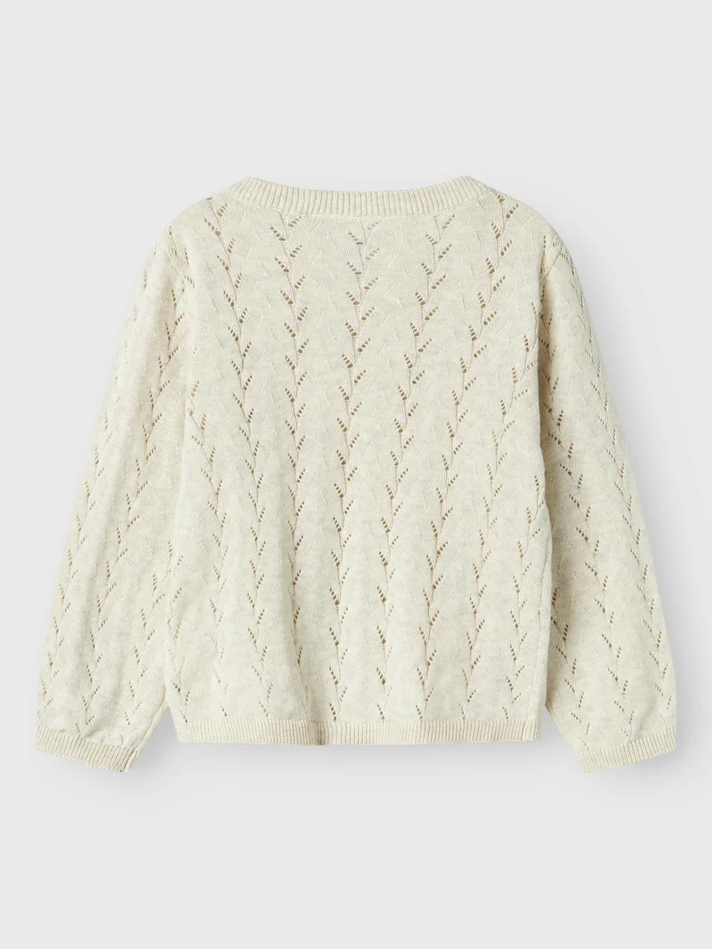 NMFBANNI LS KNIT CARD NOOS